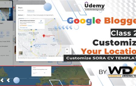 How to Customize Google Map Section in Sora CV Template?